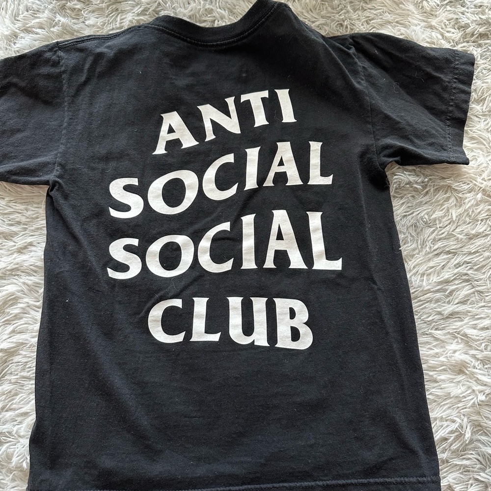 Anti social social club shirt.